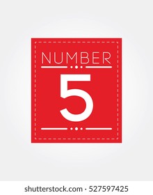 number five - 5