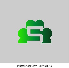 Number five logo.Logo 5 vector template
