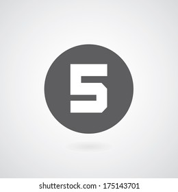  number five (my own design) 