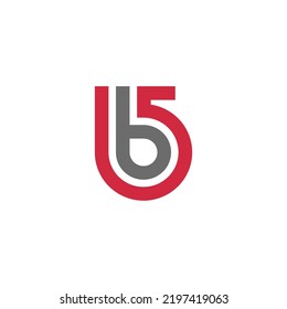 Number Five Six Elegant Minimalist Style Logo Design