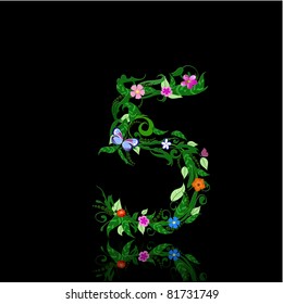 number of flowers