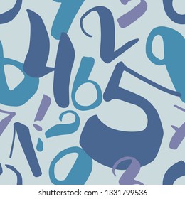 Number font one two three four five six seven eight nine zero