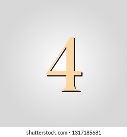 number four cream