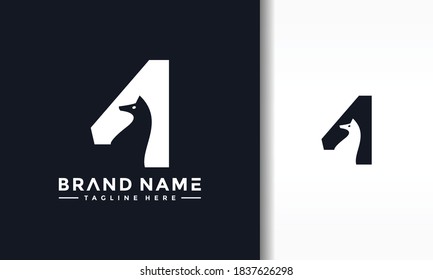 the number four fox logo