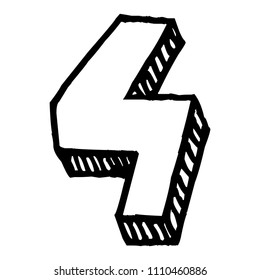number four icon
