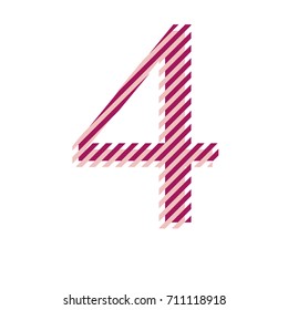 number four movement lines displaced