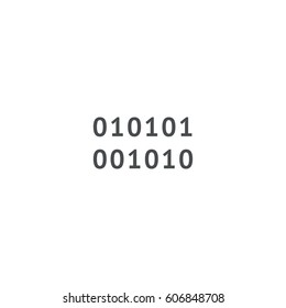 number icon. sign design