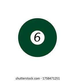 number icon vector illustration logo template