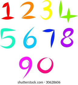 number icons