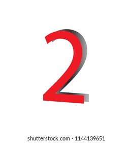 Number illustration. Vector