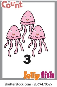 number the jellyfish number 3