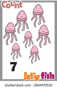 number the jellyfish number 7
