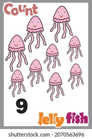 number the jellyfish number 9
