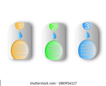 Botón de teclado numérico del mundo futuro