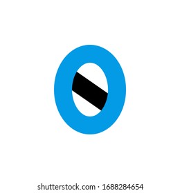 número, aprendizaje, ciencia y matemáticas icono. Perfecto para aplicaciones, web, logotipo, juego y plantilla de presentación. conjunto de iconos diseño línea azul negra estilo
