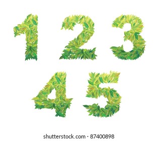 9,342 Number 1 leaves Images, Stock Photos & Vectors | Shutterstock