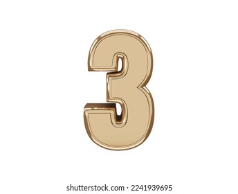 Number letter text effect vector illustration