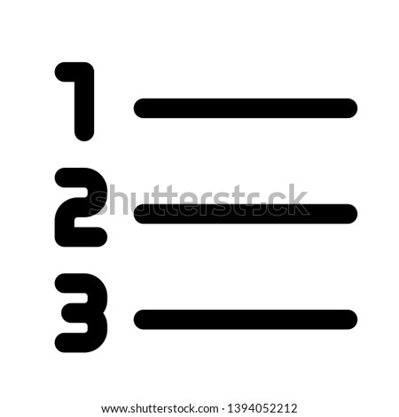 number list format in acending sequence order