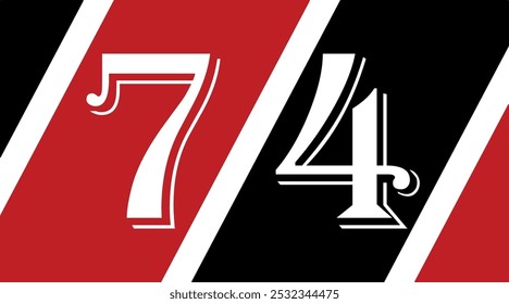 Number logo design. Discount logo design. letters logo vectors. Font icon vectors. Flat icon vector royalty