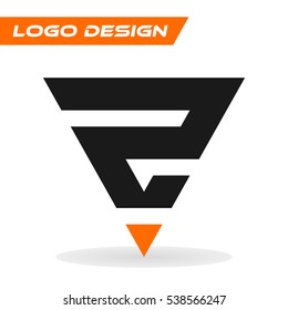 Diseño del logotipo numérico. Número dos aislado sobre fondo blanco. Plantilla de icono o logotipo plano del vector