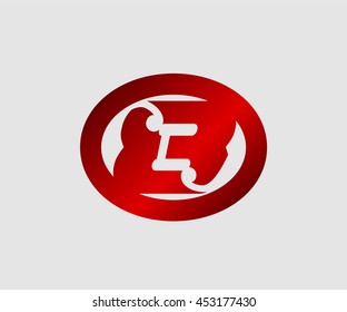 Number logo design.Number five logo.Logo 8 vector template.
