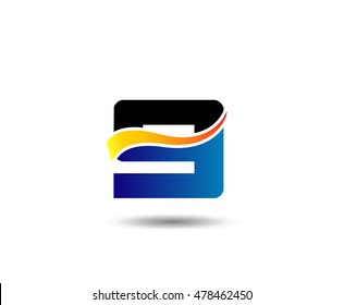Number nine 9 logo icon template elements
