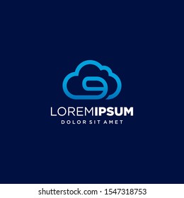 Number Nine Logo with Cloud Element