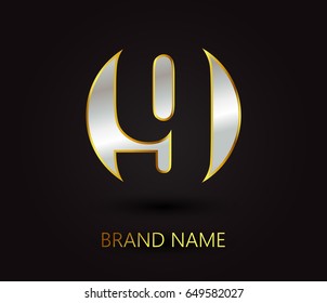 Number nine logo.Logo 9 vector template.