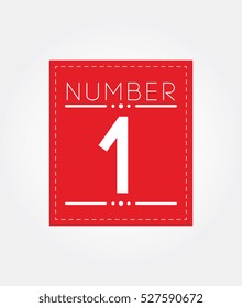 number one - 1