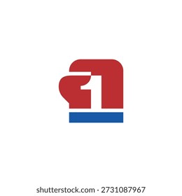 Number One Boxing Logo Design 