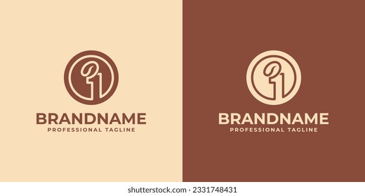 Number One Coffee Logo, suitable for business related to coffee.