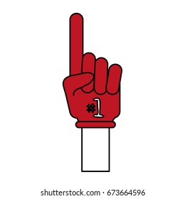 number one glove design