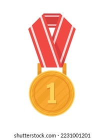 number one golden medal award