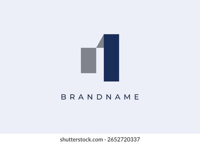 Diseño de icono número uno. Logotipo número uno.