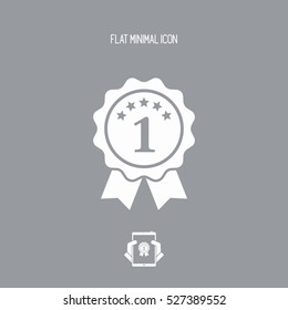 Number one symbol icon