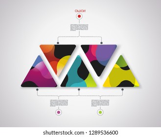 Number Option banners design, can be used for, online services,  websites and applications.