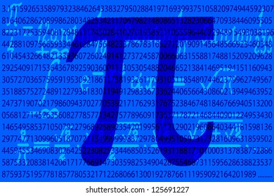 Number Pi first thousand value and formulas