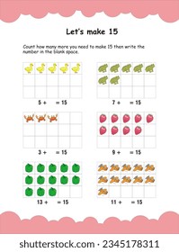 Number puzzle for kids, missing between worksheet for kids. Greater than, less than or equal to game. Worksheet for preschool kids, Mathematics. Missing number. Cross out and count numbers