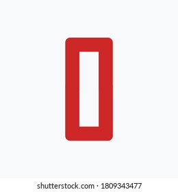 Diseño de conjunto de números con fondo blanco - vector
