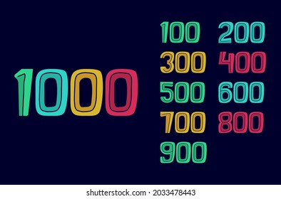 400 Number Images Stock Photos Vectors Shutterstock