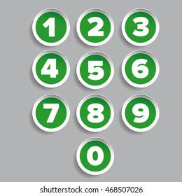 Number set label vector