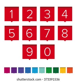 Number set vector pointer