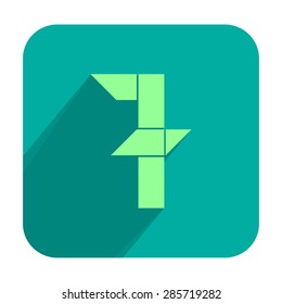 Number seven icon