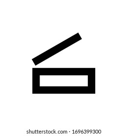 Icono del vector geométrico abstracto número seis