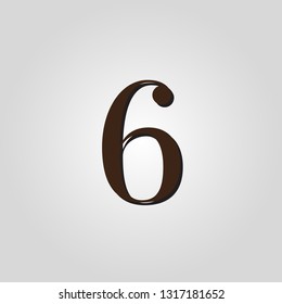 number six brown