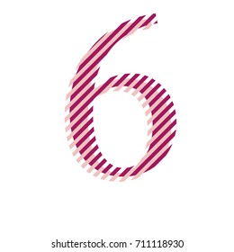 number six movement lines displaced