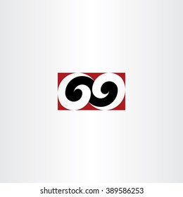number sixty nine 69 logo vector icon element design