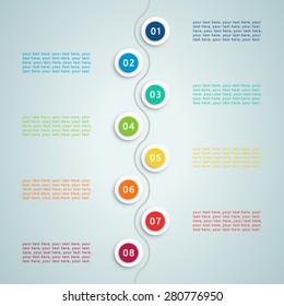 Number Steps Inforgraphic 5