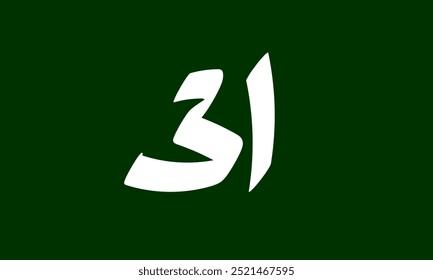 Number Style Arabic Simple And Modern Logo