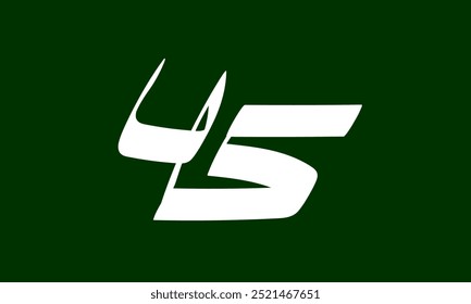 Number Style Arabic Simple And Modern Logo